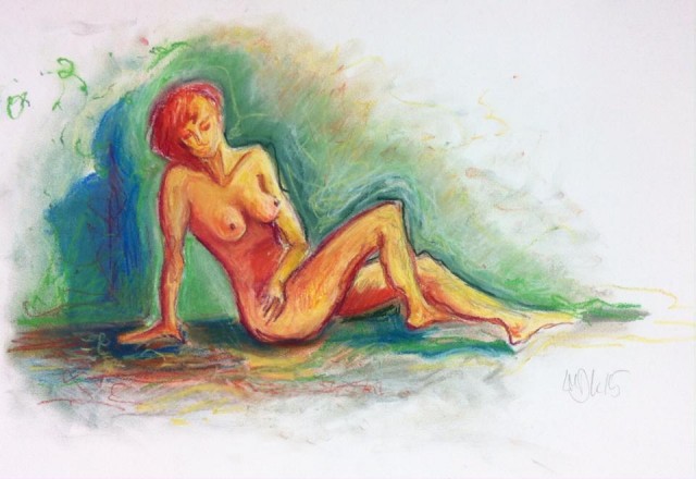 woman in chalk (1)